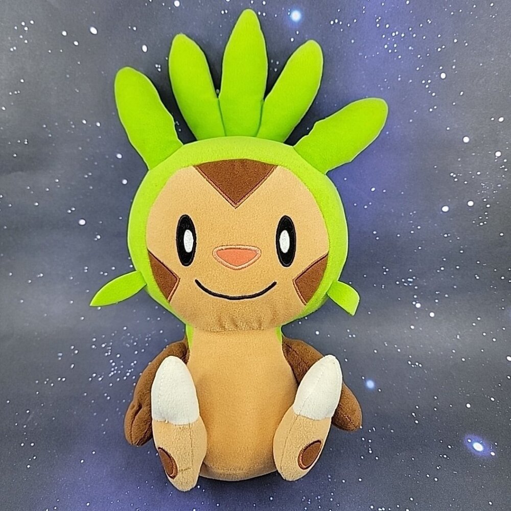 Chespin Pokemon Banpresto DX 2014 Plush 11" Stuffed Toy Doll Japanese US SELLER